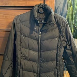 Women’s winter coat brown Lands End coat, size medium (10-12)